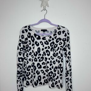 Sanctuary Animal Print Sweater